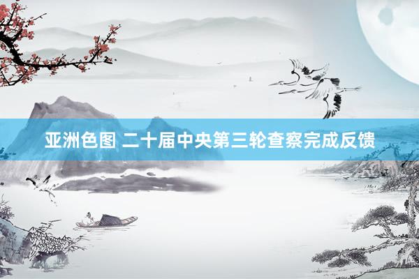 亚洲色图 二十届中央第三轮查察完成反馈