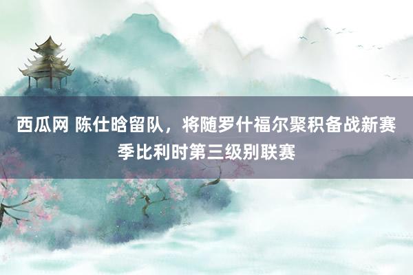 西瓜网 陈仕晗留队，<a href=